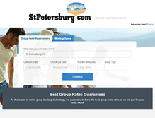 Tablet Screenshot of meetings.stpetersburg.com